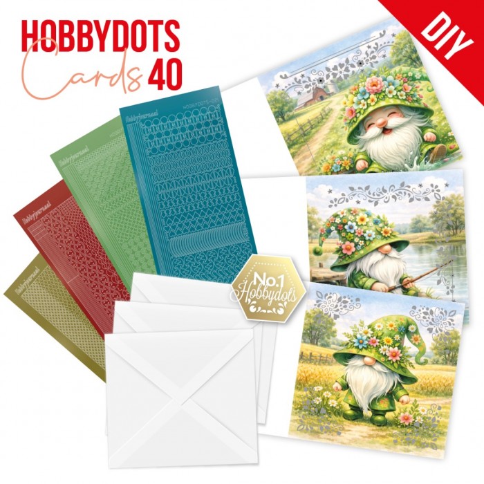 Hobbydots Cards 40 - Happy Gnomes