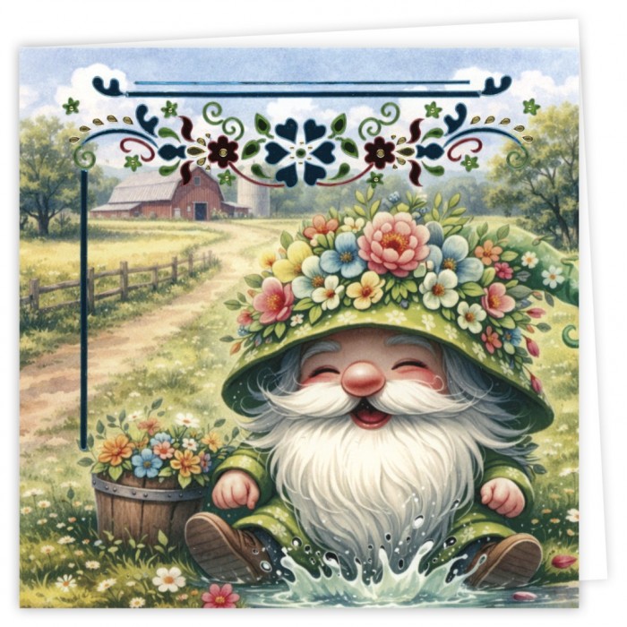 Hobbydots Cards 40 - Happy Gnomes