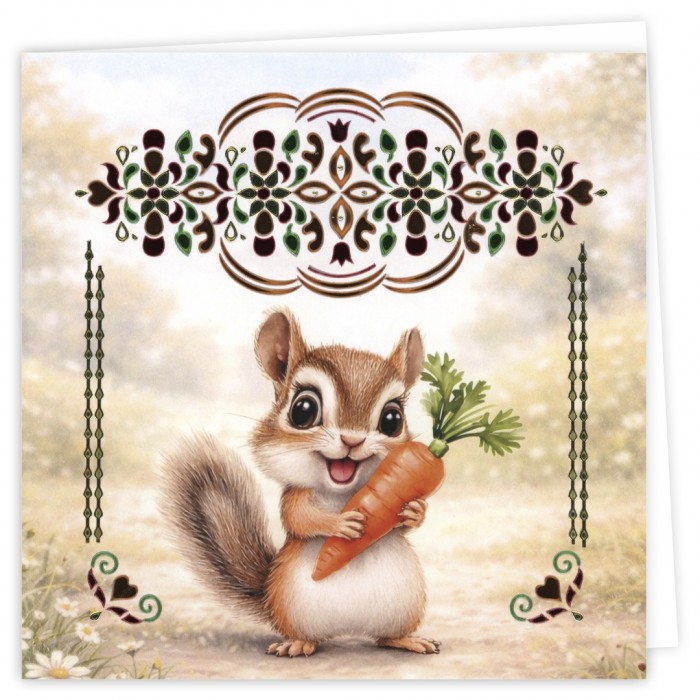 Hobbydots Cards 43  - Cute Garden Friends