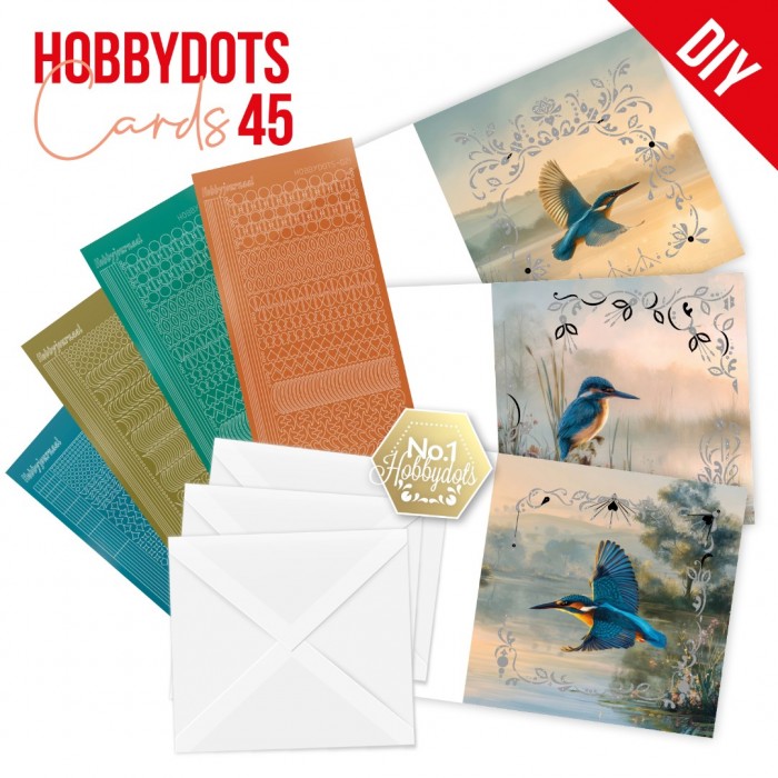 Hobbydots Cards 45 - Kingfisher