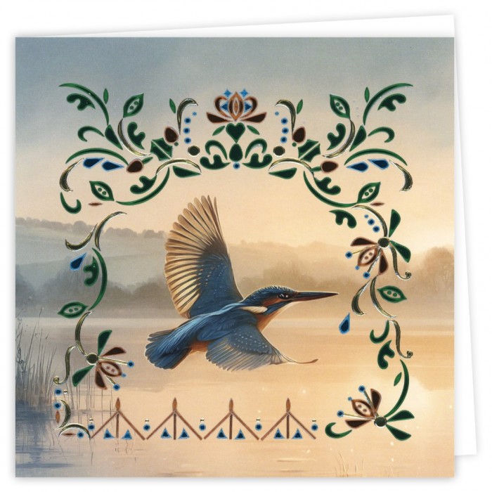 Hobbydots Cards 45 - Kingfisher