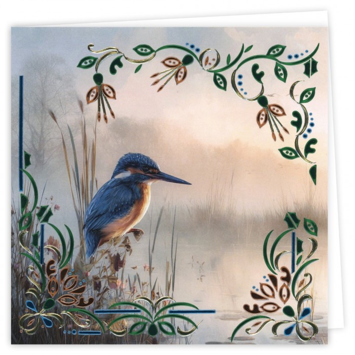 Hobbydots Cards 45 - Kingfisher