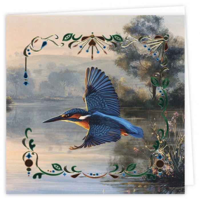 Hobbydots Cards 45 - Kingfisher