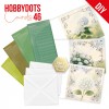 Hobbydots Cards 46 - White Hydrangea