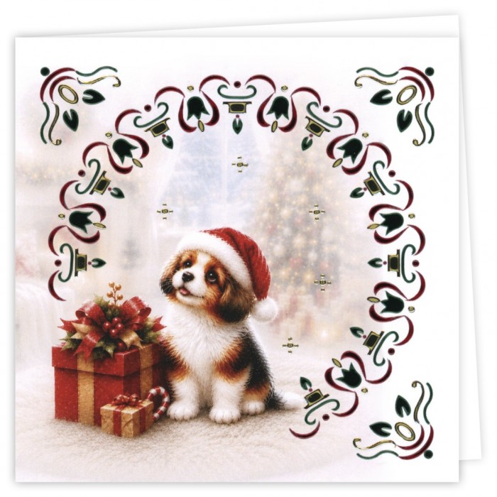Hobbydots Cards 49 - Merry Pawmess