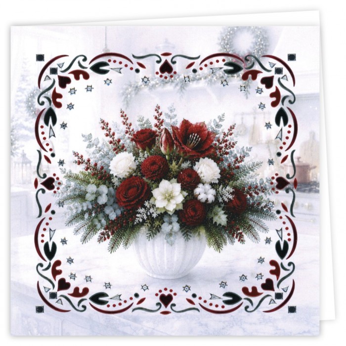 Hobbydots Cards 50 - Christmas Bouquet