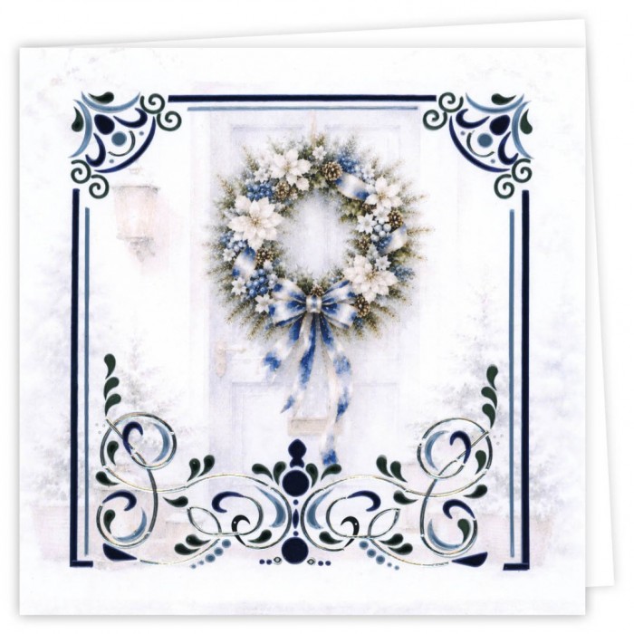 Hobbydots Cards 51 - Blue Christmas Serenity