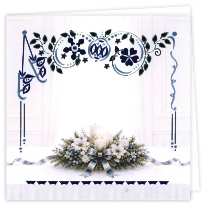 Hobbydots Cards 51 - Blue Christmas Serenity