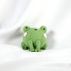 Knitty Critters Pouch Pals - Pickles The Frog