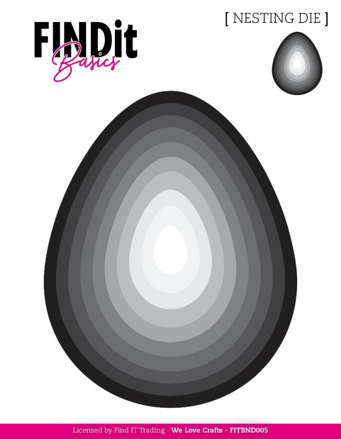 Find It Basics - Nesting Dies - Egg