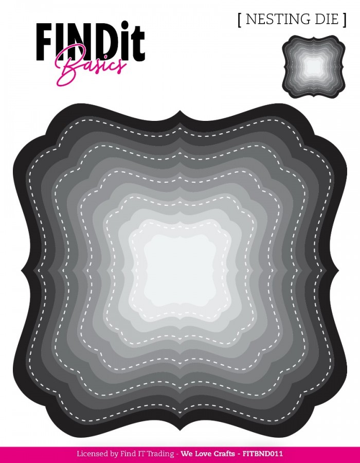 Find It Basics - Nesting Dies - Deco Squares
