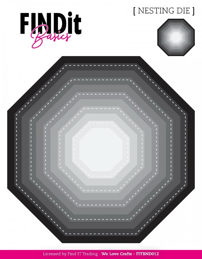 Find It Basics - Nesting Dies - Stitched Octagon