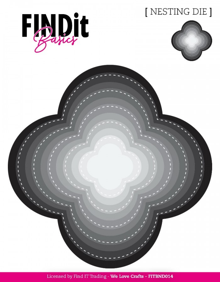 Find It Basics - Nesting Dies - Stitched Quatrefoil