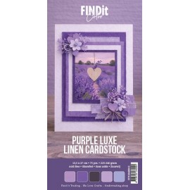 Find It Color - Linen Cardstock Pack 4K - Purple Luxe Pack Find It Color - Linen Cardstock Pack 4K - Purple Luxe Pack