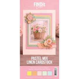 Find It Color - Linen Cardstock Pack 4K - Pastel Mix Pack