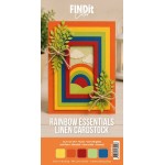 Find It Color - Linen Cardstock Pack 4K - Rainbow Essentials Pack