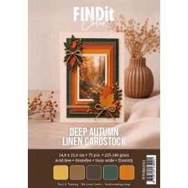 Find It Color - Linen Cardstock Pack A5 - Deep Autumn Pack Find It Color - Linen Cardstock Pack A5 - Deep Autumn Pack