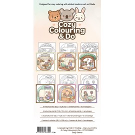 Findit Color - Cozy Colouring Cards Set - Cozy Stores Findit Color - Cozy Colouring Cards Set - Cozy Stores