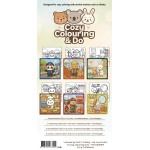 Findit Color - Cozy Colouring Cards Set - Furry Professions