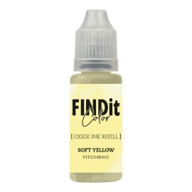 FindIt Color Oxide Ink Refill – Soft Yellow