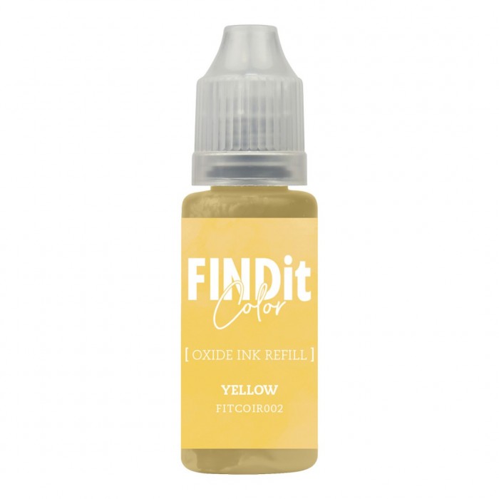 FindIt Color Oxide Ink Refill – Yellow