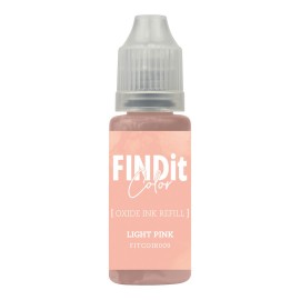 FindIt Color Oxide Ink Refill – Light Pink