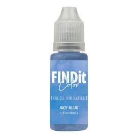FindIt Color Oxide Ink Refill – Sky Blue