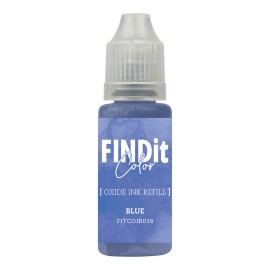 FindIt Color Oxide Ink Refill – Blue