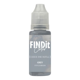 FindIt Color Oxide Ink Refill – Grey