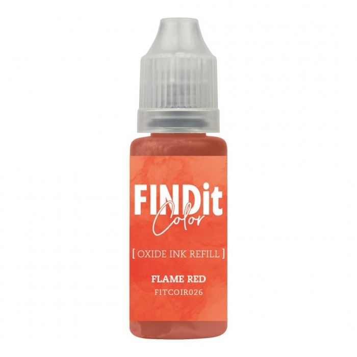 FindIt Color Oxide Ink Refill – Flame Red