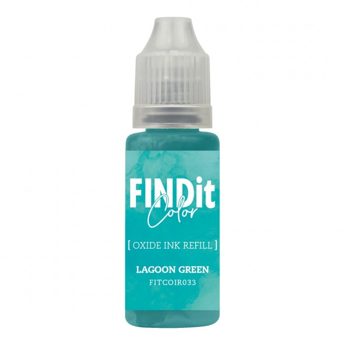 FindIt Color Oxide Ink Refill – Lagoon Green