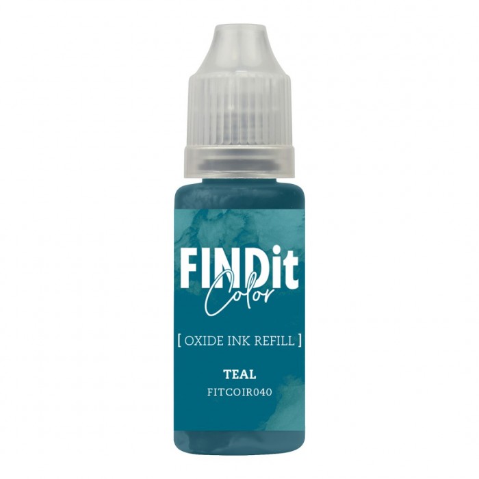 FindIt Color Oxide Ink Refill – Teal