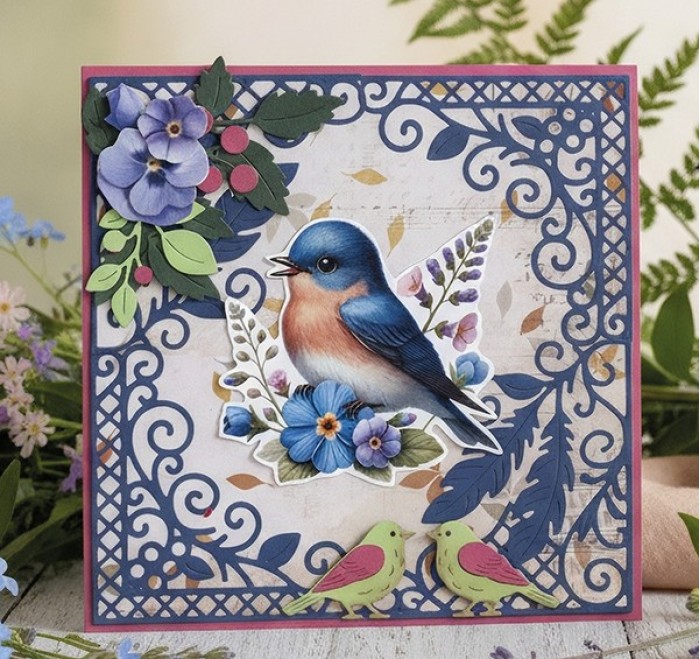 Paperpack - Berries Beauties - Whispers Of Nature 20 x 20 cm