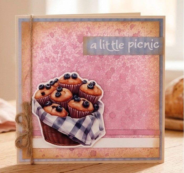 Linen Cardstock Pack - Berries Beauties - Homestead Bakery - A4