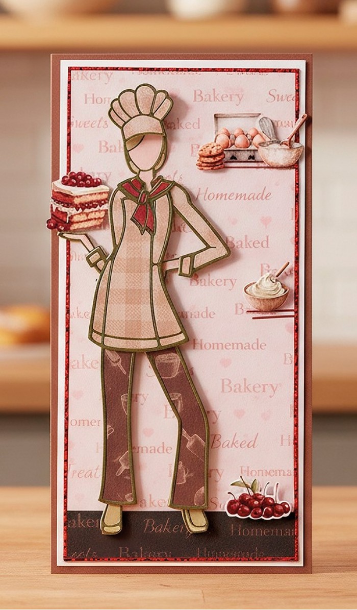 Paperpack - Berries Beauties - Homestead Bakery 20 x 20 cm