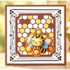 3D Cutting Sheet - Berries Beauties - Sweet Honey Bees - Golden Garden