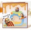 Dies - Berries Beauties - Sweet Honey Bees - Honey Pot Delight