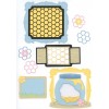 Dies - Berries Beauties - Sweet Honey Bees - Honey Pot Delight