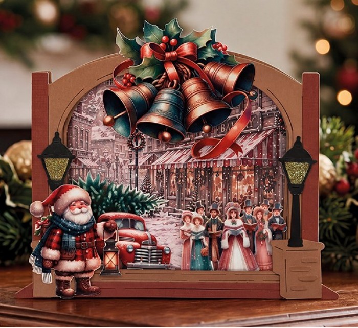 Dies - Berries Beauties - Victorian Christmas Tales - A Winter Street Scene