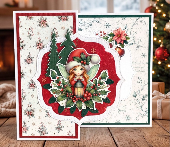 Paperpack - Berries Beauties - Fairy Christmas 20 x 20 cm