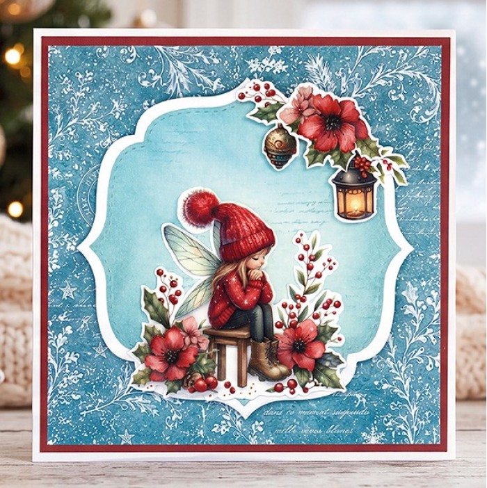 3D Pushout Sheet - Berries Beauties - Fairy Christmas - A Little Sad