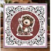 3D Cutting Sheet - Berries Beauties - Whimsical Christmas - Furry Friends