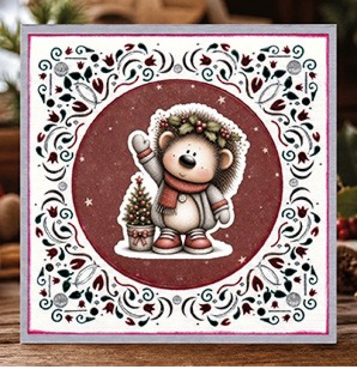 3D Cutting Sheet - Berries Beauties - Whimsical Christmas - Furry Friends