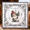 3D Cutting Sheet - Berries Beauties - Whimsical Christmas - Santa Claus