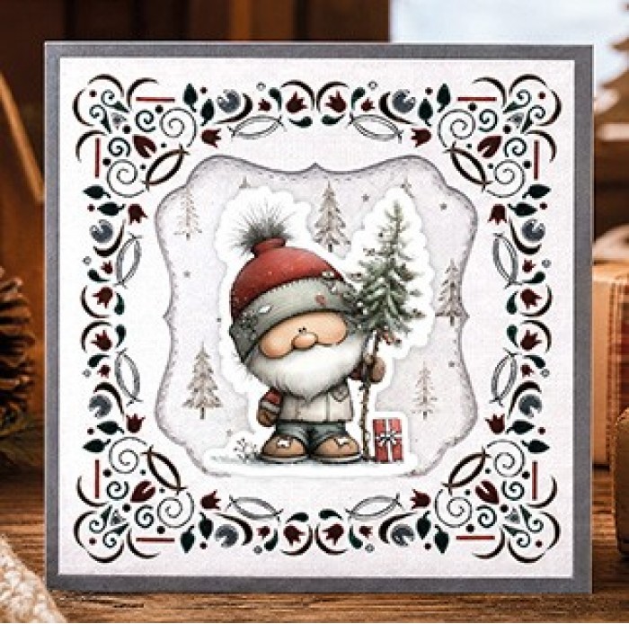 Cutting Sheet - Berries Beauties - Whimsical Christmas - Mini