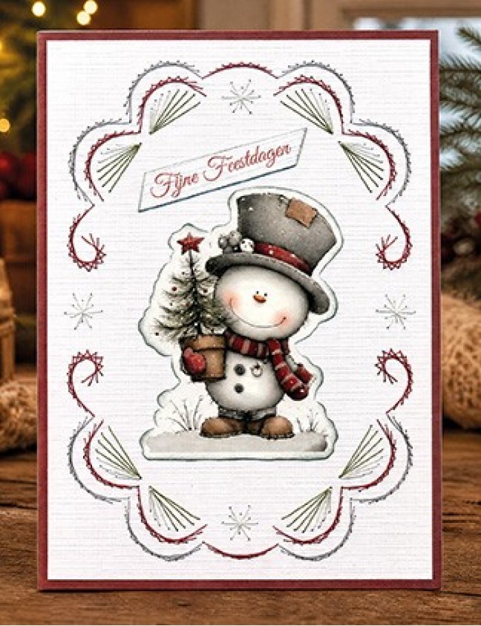 SET Hobbyjournaal 258 (Dies - Berries Beauties - Whimsical Christmas - Festive Forest)