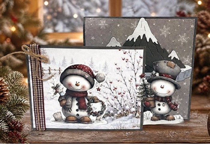 SET Hobbyjournaal 258 (Dies - Berries Beauties - Whimsical Christmas - Festive Forest)