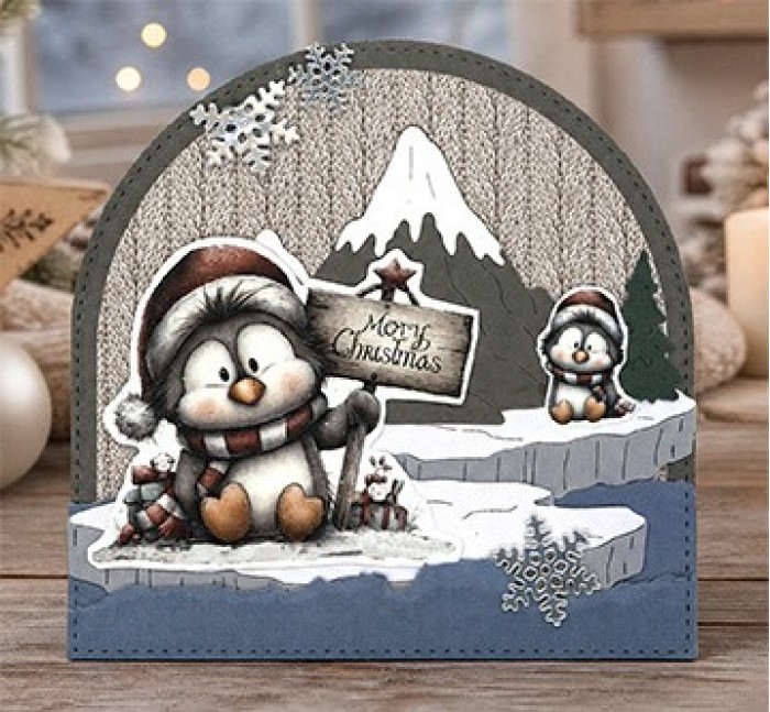 SET Hobbyjournaal 258 (Dies - Berries Beauties - Whimsical Christmas - Festive Forest)