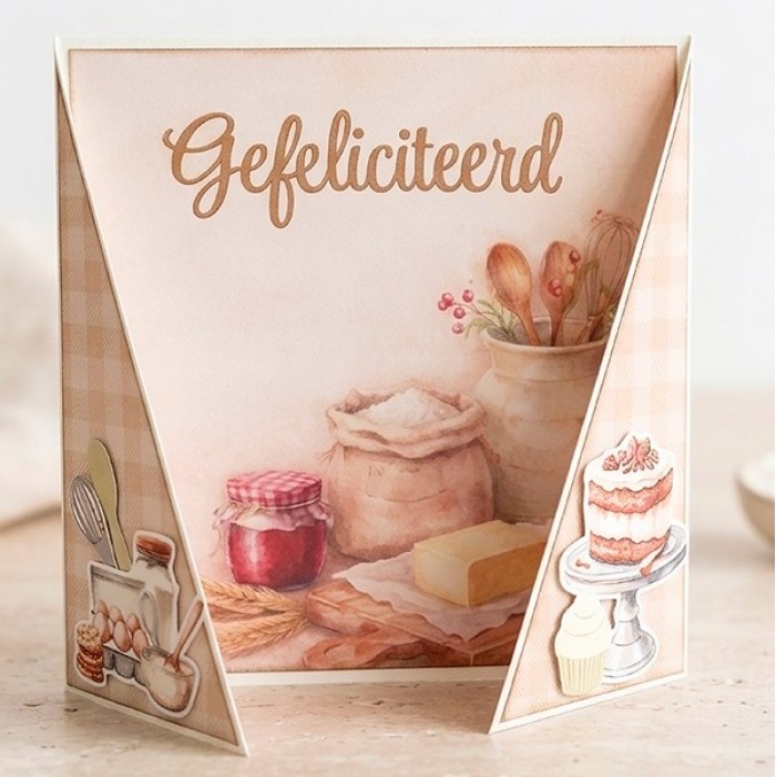 Linen Cardstock Pack - Berries Beauties - Homestead Bakery - A4