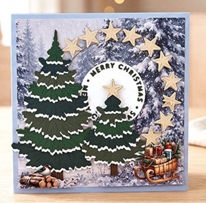 Dies - Berries Beauties - Good Old Christmas - Oh Christmas Tree